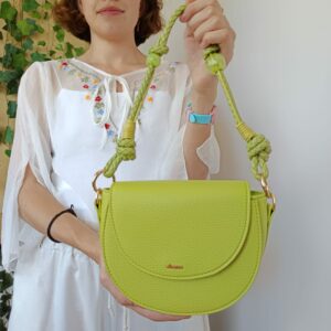 bolso verde pistacho