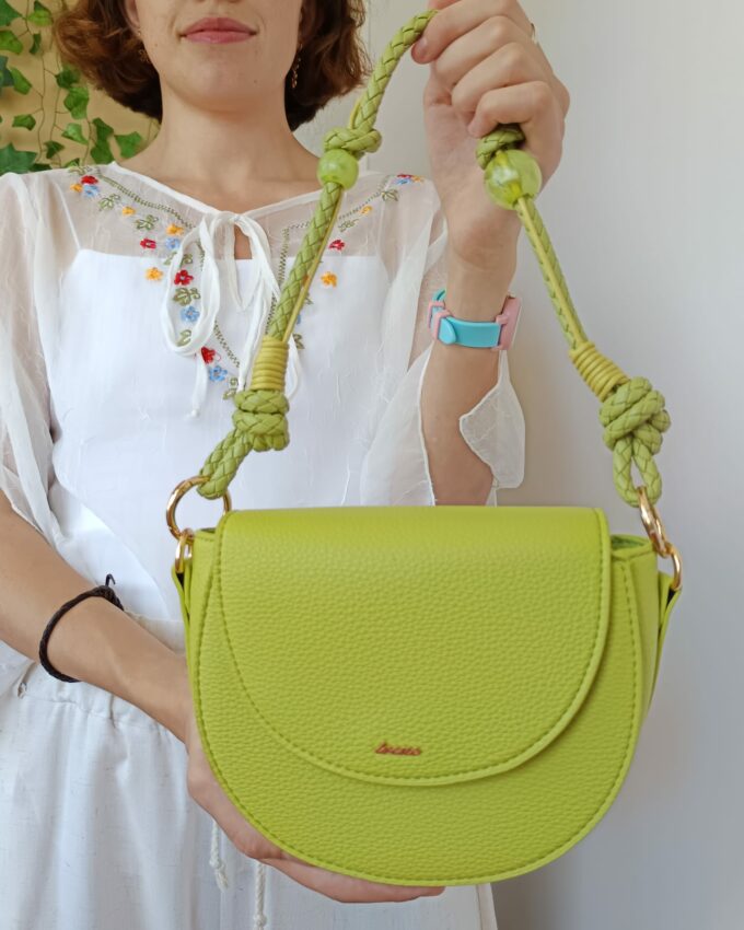 bolso verde pistacho